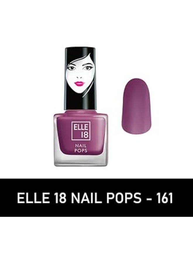 إل 18 طلاء أظافر Elle 18 Nail Pops بلمسة نهائية ساتان 187 5 مل + 161 5 مل + 185 5 مل - Image 2